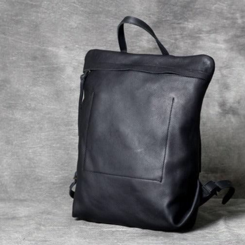 Woosir Minimalist Leather Backpack for Men - Woosir