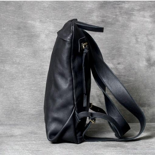 Woosir Minimalist Leather Backpack for Men - Woosir