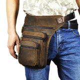 Woosir Multi-tier Leather Phone Purse Hip Bag - Woosir