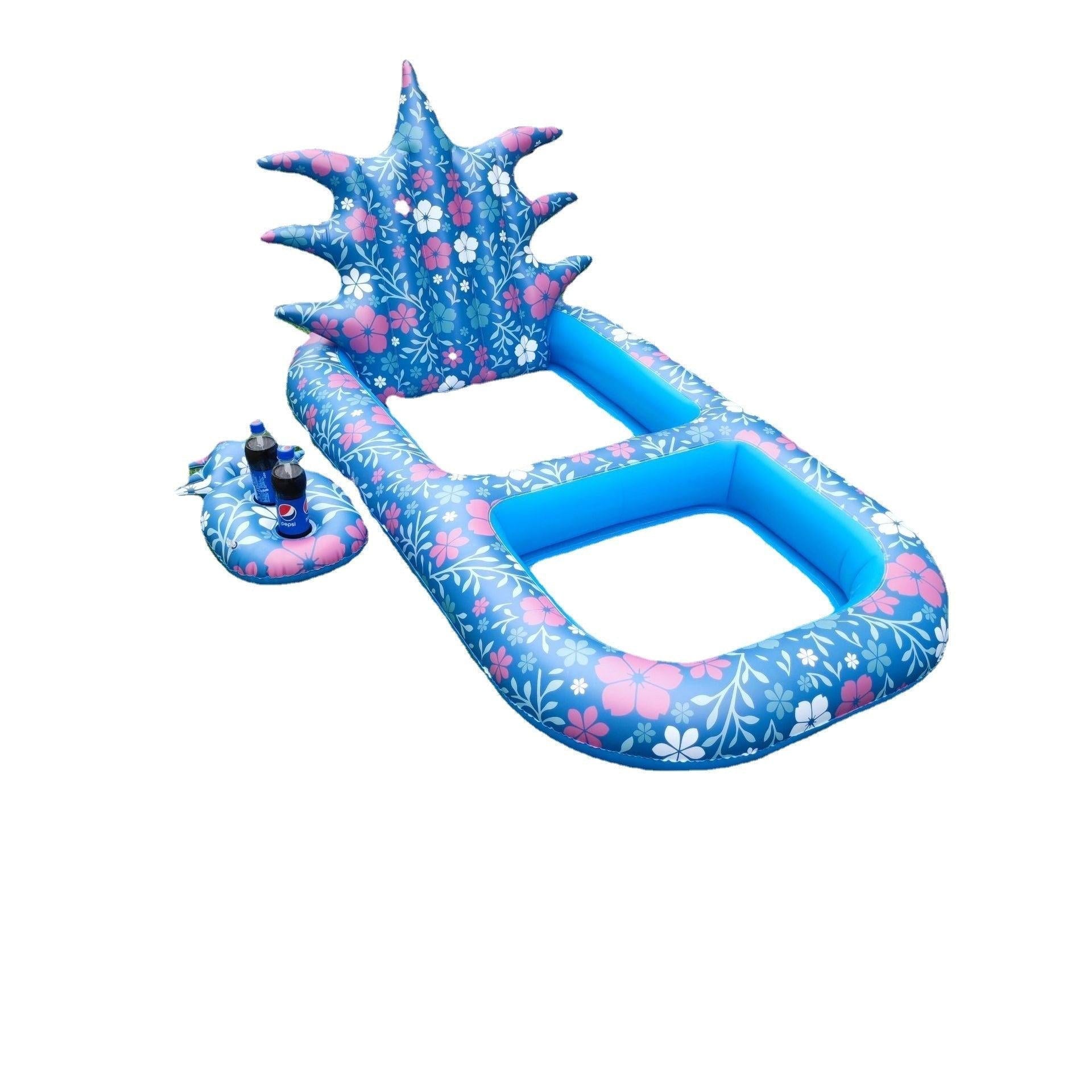 Woosir Pineapple and Strawberry Inflatable Pool Float - Woosir