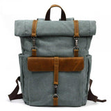 Retro Cotton Canvas Outdoor Backpack - Woosir