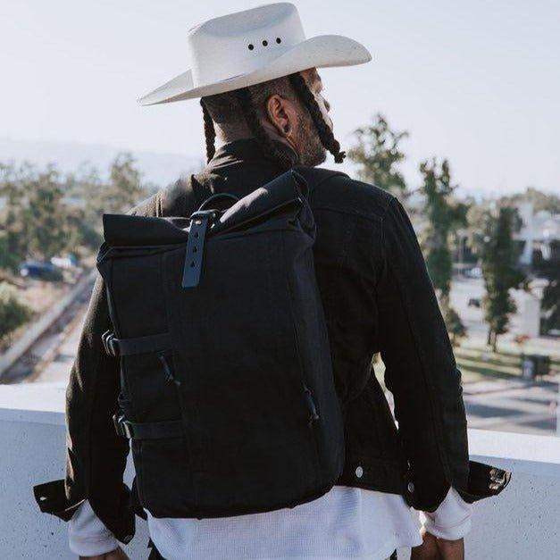 Roll top backpack men Clearance