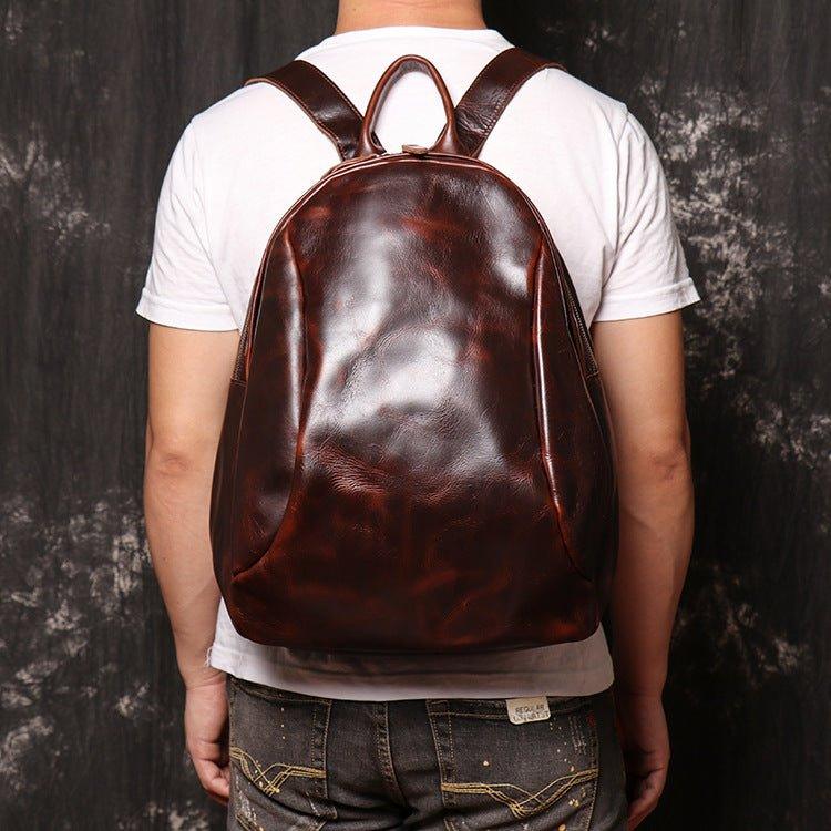 cute backpacks leather Woosir Stylish Backpacks for Men Cute Shape