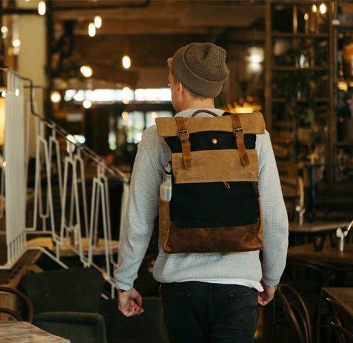 Waxed Canvas Backpacks - Woosir – tagged Army Green – Page 4