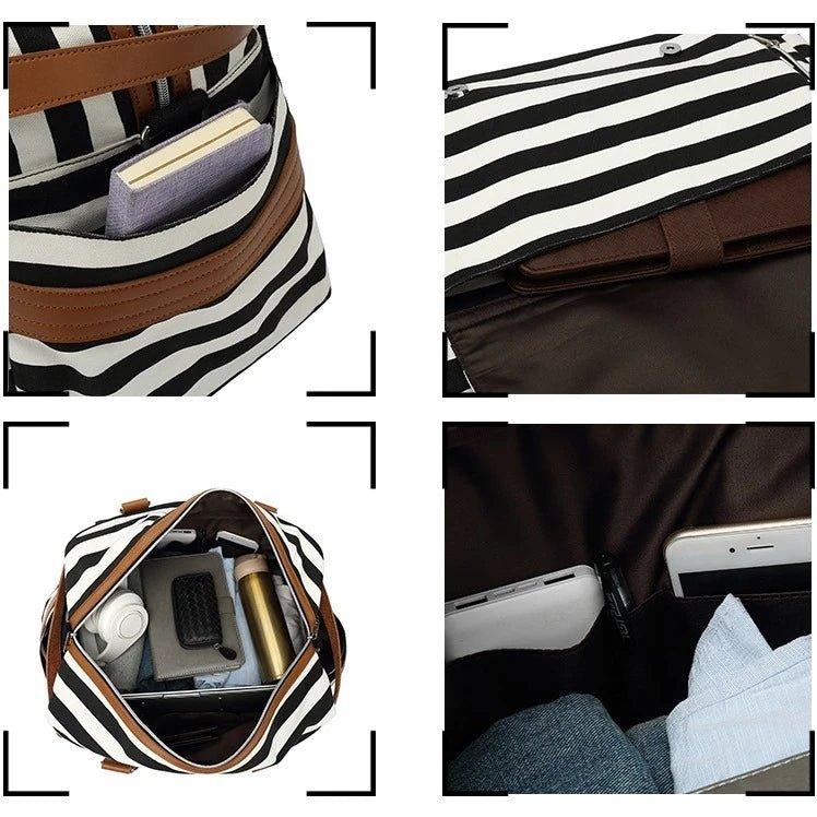 Travel Bags For Women with Trolley Sleeve Design - Woosir