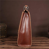 Woosir Vintage Leather College Backpacks Women Men - Woosir