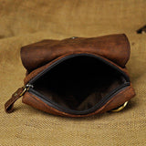Woosir Vintage Genuine Leather Dual-Use Messenger Bag - Woosir