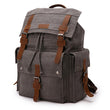 Vintage High Density Thick Canvas Backpack - Woosir