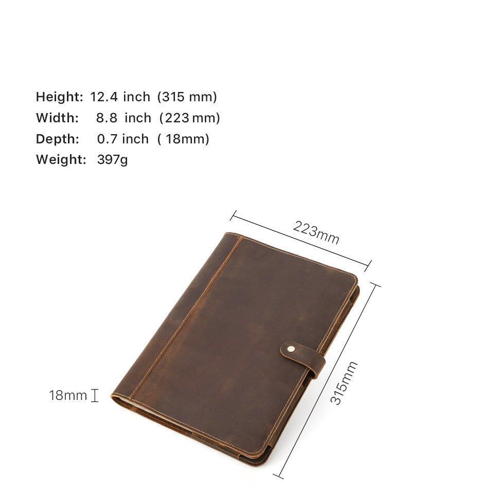 Woosir Vintage Leather Case Laptop for Macbook Pro - Woosir