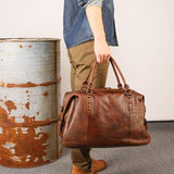 Woosir Vintage Leather Travel Bag Mens/ Womens - Woosir