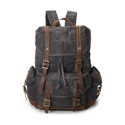 Waxed Canvas Travel Backpack