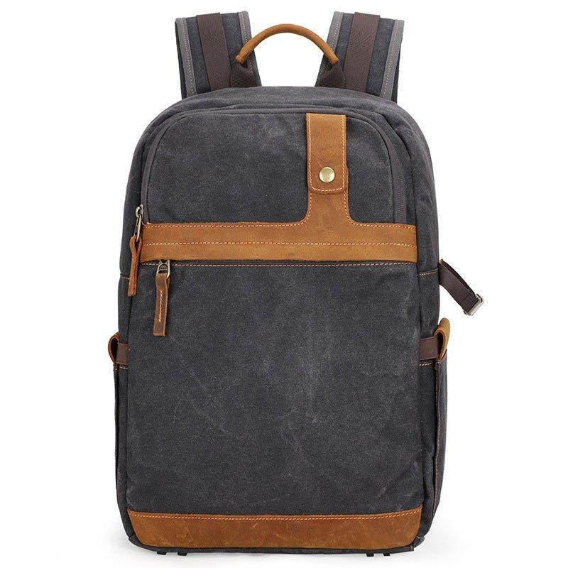 Woosir Waterproof Canvas Backpack with Camera Compartment - Woosir