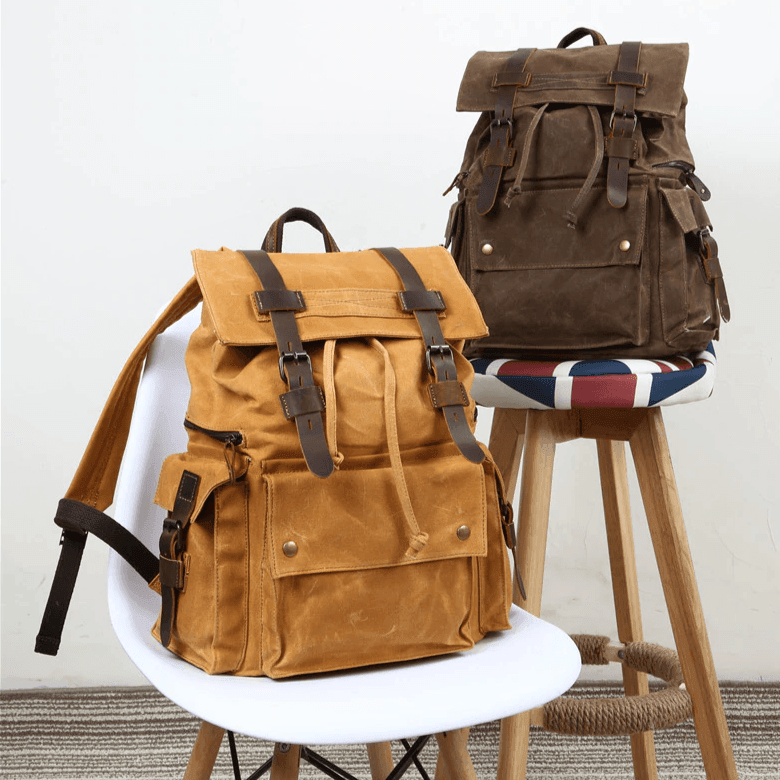 Fj?llr?ven waxed discount canvas backpack