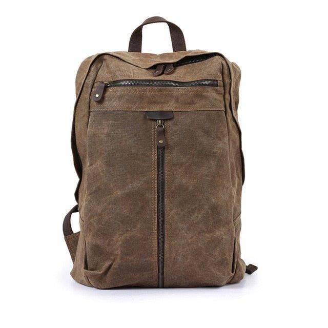 PKUVDSL Canvas Backpack, SERIES Vintage Canvas Backpack Hiking Daypacks  Computers Laptop Backpacks Unisex Casual Rucksack Bookbag Mountaineering  Bag