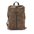 Waterproof Waxed Canvas Backpack Laptop Daypack - Woosir