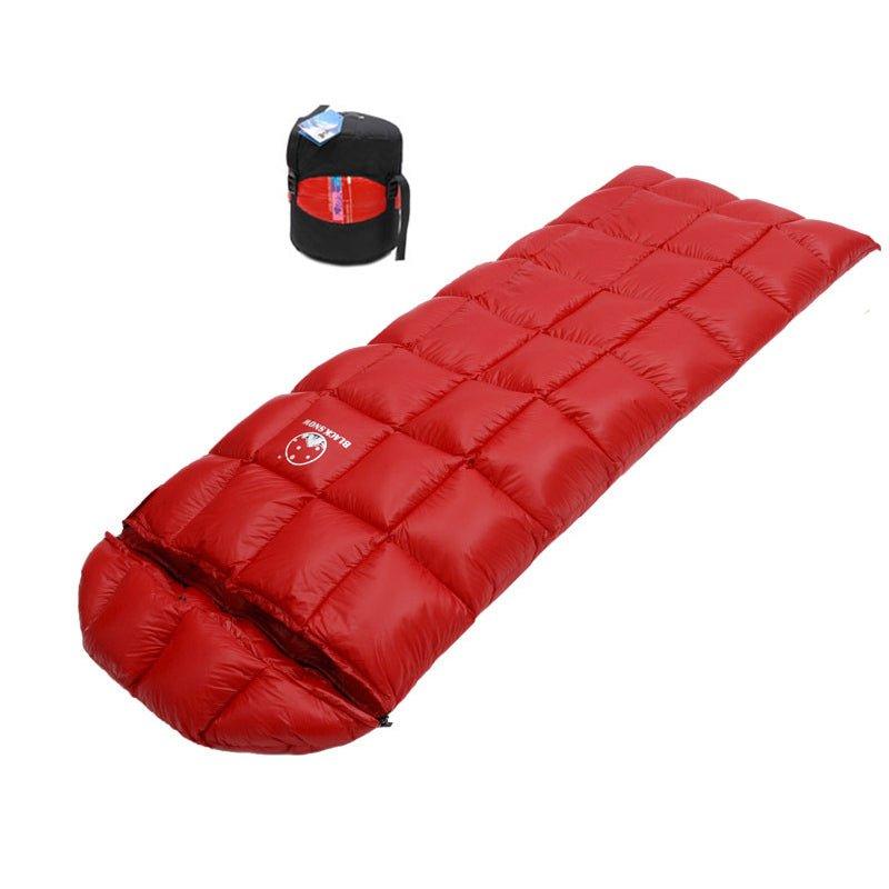 bubble gum schlafsack Woosir Zip Together Schlafsack Gänsedaunen